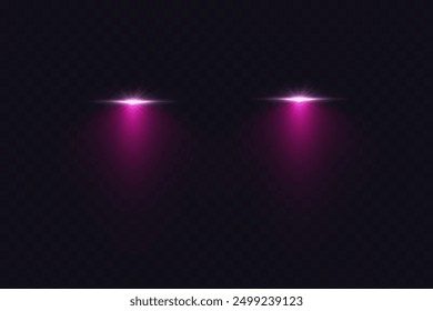 Regenbogenkristallstern. Kristallstrahlenbeleuchtung, Sonne scheint Regenbogen rot gelb und blau Farbe. Optischer Feuer-Lichteffekt. Reflektionseffekt der Reflexion durch Blendung der Vektorlinse. Glitzern. Sonnenlicht 