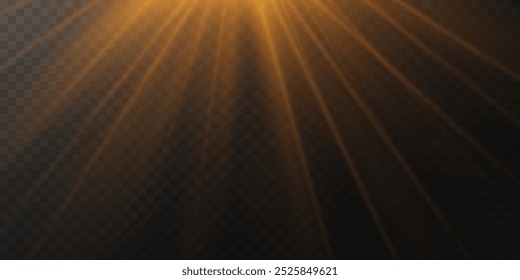 Regenbogenkristallstern. Kristallstrahlenbeleuchtung, Sonne scheint Regenbogen rot gelb und blau Farbe. Optischer Feuer-Lichteffekt. Reflektionseffekt der Reflexion durch Blendung der Vektorlinse. Glitzern. Sonnenlicht