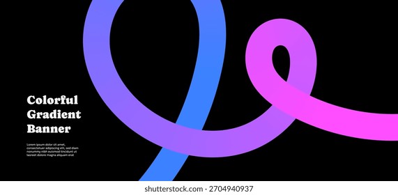 Las curvas de arco iris y las Formas de gradiente que fluyen se arremolinan en garabatos animados. Cintas dinámicas y espirales juguetonas crean un divertido sentimiento abstracto ideal para carteles de verano, diseños groovy y arte creativo brillante.