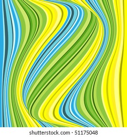 rainbow curving lines on the background, as a substrate