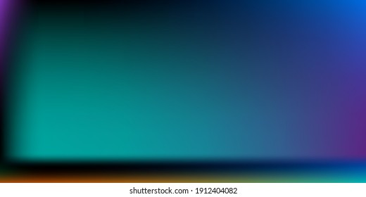 Vector oscuro arcoiris. Fondo colorido de la oficina en blanco. Fondo de líneas horizontales negras. Fondo de moda multicolor. Fondo de superficie suave en blanco. Ilustración De Textura Desdibujada Por La Neón.