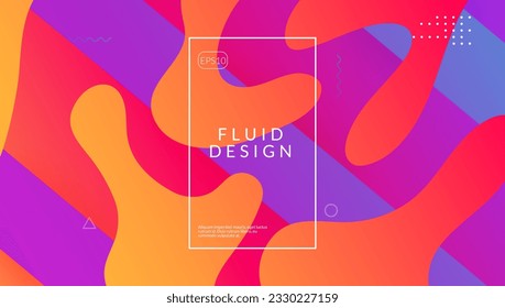Rainbow Design. Gradient Cover. Color Landing Page. Art Dynamic Poster. Minimal Website. Horizontal Template. Blue Mobile Banner. Hipster Paper. Magenta Rainbow Design