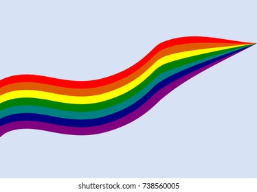 Rainbow design pattern for background