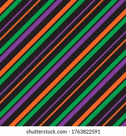 Rainbow diagonal striped seamless pattern background suitable for fashion textiles, graphics