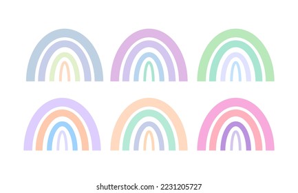 Rainbow Doodle SVG Cut Files | Rainbow Doodle Silhouette | Boho Rainbow Svg | Hand Drawn Svg | Cheetah Rainbow Svg  svg