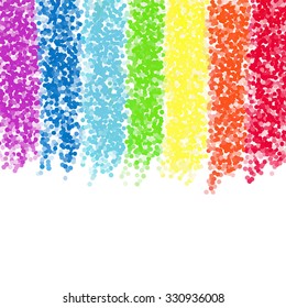 Rainbow dot background