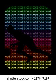 rainbow dot basketball team