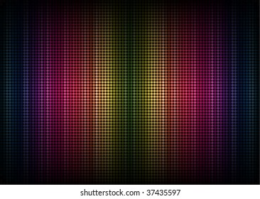 Rainbow Dots Background