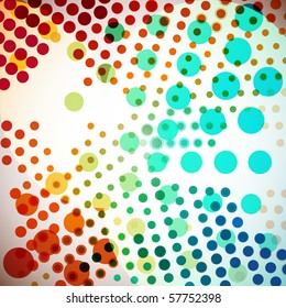 abstrakter Regenbogenhintergrund