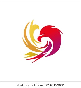 rainbow eagle logo design
your mascot and company identity
