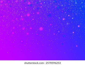 Rainbow Effect. Cristal Dust. 3d Isolated Template. Purple Disco Paper. Modern Ribbon. Carnival Background. Iridescent Serpentine. Light Concept. Pink Rainbow Effect