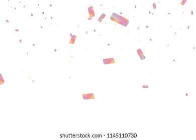 Rainbow effect holographic background. Iridiscent neon glitter. Blue, pink, mint vector foil. Crystal abstract particles. Sparkle gradient boxes. Trendy hologram texture. Mesh kaleidoscope metal print
