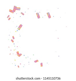 Rainbow effect holographic background. Iridiscent neon glitter. Blue, pink, mint vector foil. Crystal abstract particles. Sparkle gradient boxes. Trendy hologram texture. Mesh kaleidoscope metal print