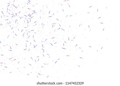 Rainbow effect holographic background. Iridiscent neon glitter. Blue, pink, mint vector foil. Crystal abstract particles. Sparkle gradient boxes. Trendy hologram texture. Mesh kaleidoscope metal print
