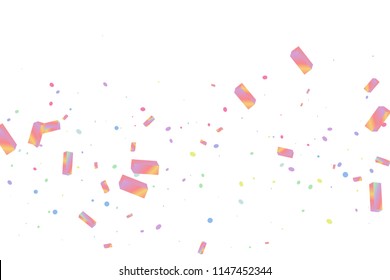 Rainbow effect holographic background. Iridiscent neon glitter. Blue, pink, mint vector foil. Crystal abstract particles. Sparkle gradient boxes. Trendy hologram texture. Mesh kaleidoscope metal print