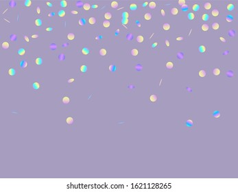 Rainbow Effect Rain Banner. Dust Texture. Dust Flying Illustration. Color Christmas Background.