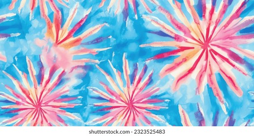 rainbow Fabric Tie Dye Pattern Ink , colorful tie dye pattern abstract background.
Tie Dye two Tone Clouds . Shibori, tie dye, abstract batik brush seamless and repeat pattern design
