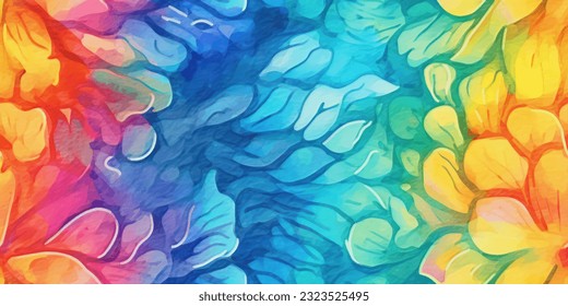 rainbow Fabric Tie Dye Pattern Ink , colorful tie dye pattern abstract background.
Tie Dye two Tone Clouds . Shibori, tie dye, abstract batik brush seamless and repeat pattern design
