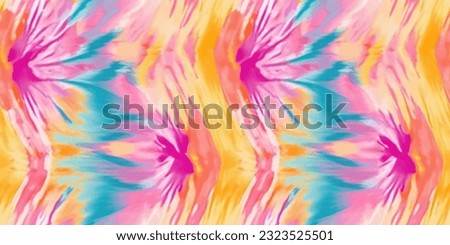 rainbow Fabric Tie Dye Pattern Ink , colorful tie dye pattern abstract background.
Tie Dye two Tone Clouds . Shibori, tie dye, abstract batik brush seamless and repeat pattern design
 ストックフォト © 