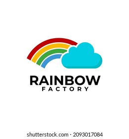 Rainbow Factory Logo Vector Images, Stock Photos and Vectors