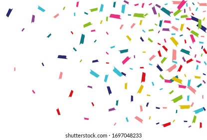 Rainbow Festival Shine Backdrop. Dust Pattern. Round Invitation Card. Rainbow Independence Wallpaper.