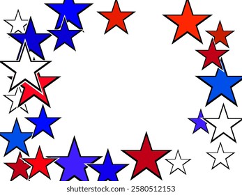 Rainbow Festive Confetti. Carnival Template. Colorful Star Falling. Beautiful Holidays Party. Magic gold sparkle texture vector star background. 