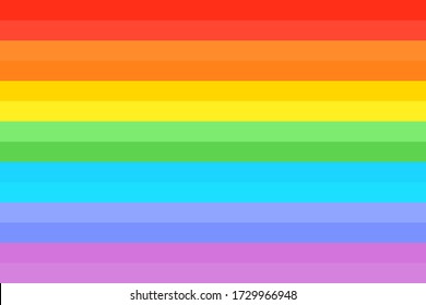 Rainbow Flag Background. Vector Illustration