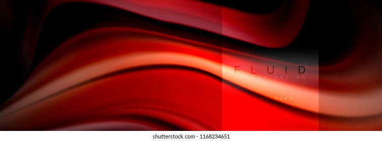 Formas abstractas del fluido arcoiris, diseño de colores líquidos, fondo de textura ondulada de mármol colorido o plástico, plantilla multicolor para presentación de negocios o tecnología o diseño de portada web