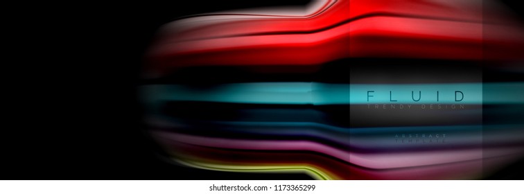 Formas abstractas del fluido arcoiris, diseño de colores líquidos, fondo de textura ondulada de mármol colorido o plástico, plantilla multicolor para presentación de negocios o tecnología o diseño de portada web