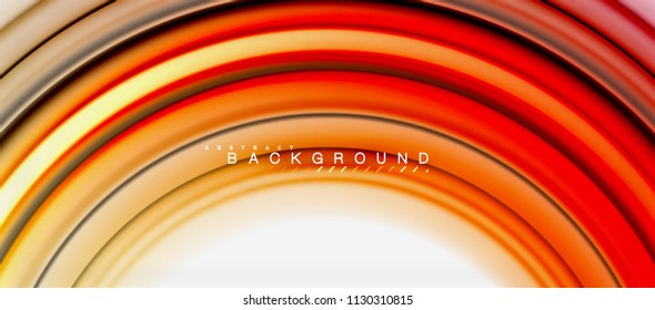 Rainbow fluid abstract swirl shape, twisted liquid colors design, colorful marble or plastic wavy texture background, multicolored template for business or technology presentation or web brochure