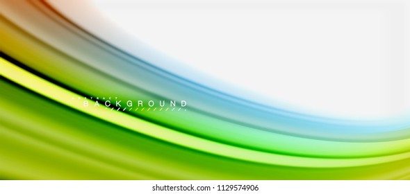 Rainbow fluid colors abstract background twisted liquid design, colorful marble or plastic wavy texture backdrop, multicolored template for business or technology presentation or web brochure cover