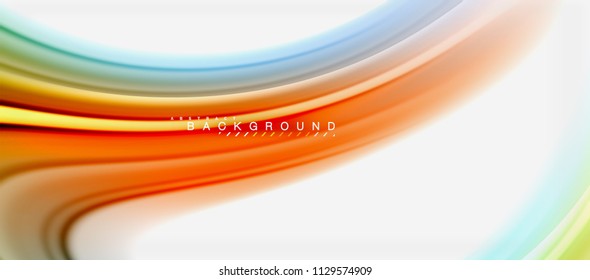 Color del fluido arcoiris diseño líquido retorcido de fondo abstracto, mármol colorido o fondo de textura ondulada plástica, plantilla multicolor para presentación de negocios o tecnología o cubierta de folletos web