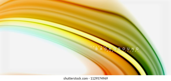 Rainbow fluid colors abstract background twisted liquid design, colorful marble or plastic wavy texture backdrop, multicolored template for business or technology presentation or web brochure cover