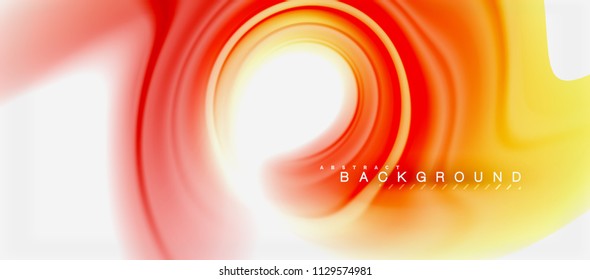 Rainbow fluid colors abstract background twisted liquid design, colorful marble or plastic wavy texture backdrop, multicolored template for business or technology presentation or web brochure cover