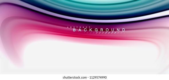 Rainbow fluid colors abstract background twisted liquid design, colorful marble or plastic wavy texture backdrop, multicolored template for business or technology presentation or web brochure cover