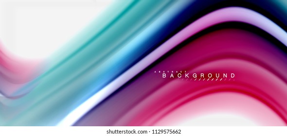 Color del fluido arcoiris diseño líquido retorcido de fondo abstracto, mármol colorido o fondo de textura ondulada plástica, plantilla multicolor para presentación de negocios o tecnología o cubierta de folletos web