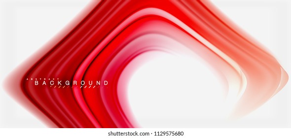 Rainbow fluid colors abstract background twisted liquid design, colorful marble or plastic wavy texture backdrop, multicolored template for business or technology presentation or web brochure cover
