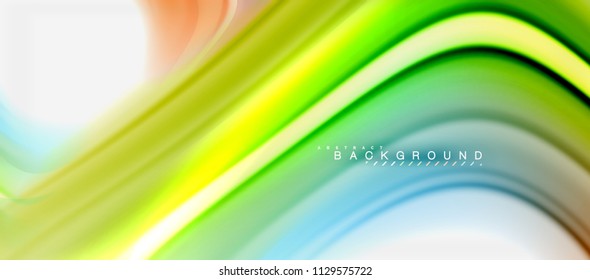 Color del fluido arcoiris diseño líquido retorcido de fondo abstracto, mármol colorido o fondo de textura ondulada plástica, plantilla multicolor para presentación de negocios o tecnología o cubierta de folletos web