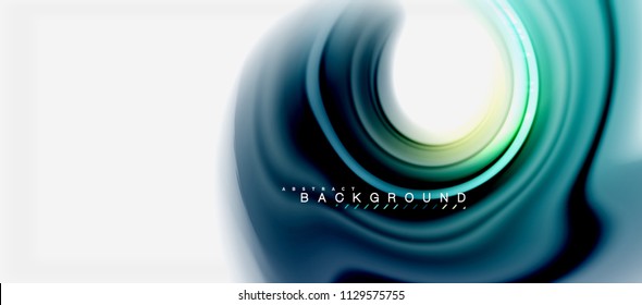 Rainbow fluid colors abstract background twisted liquid design, colorful marble or plastic wavy texture backdrop, multicolored template for business or technology presentation or web brochure cover