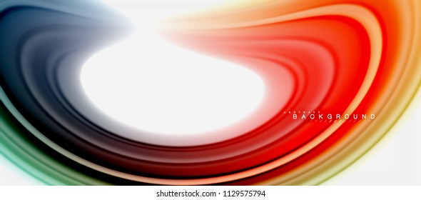 Color del fluido arcoiris diseño líquido retorcido de fondo abstracto, mármol colorido o fondo de textura ondulada plástica, plantilla multicolor para presentación de negocios o tecnología o cubierta de folletos web