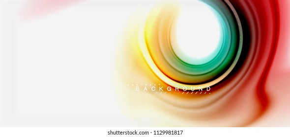 Color del fluido arcoiris diseño líquido retorcido de fondo abstracto, mármol colorido o fondo de textura ondulada plástica, plantilla multicolor para presentación de negocios o tecnología o cubierta de folletos web