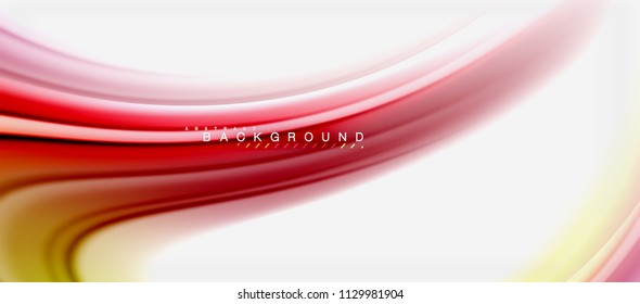 Rainbow fluid colors abstract background twisted liquid design, colorful marble or plastic wavy texture backdrop, multicolored template for business or technology presentation or web brochure cover