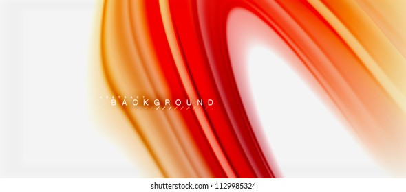 Rainbow fluid colors abstract background twisted liquid design, colorful marble or plastic wavy texture backdrop, multicolored temaplate for business or technology presentation or web brochure cover