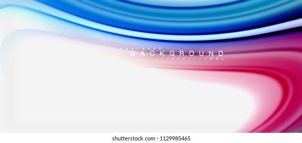 Rainbow fluid colors abstract background twisted liquid design, colorful marble or plastic wavy texture backdrop, multicolored template for business or technology presentation or web brochure cover