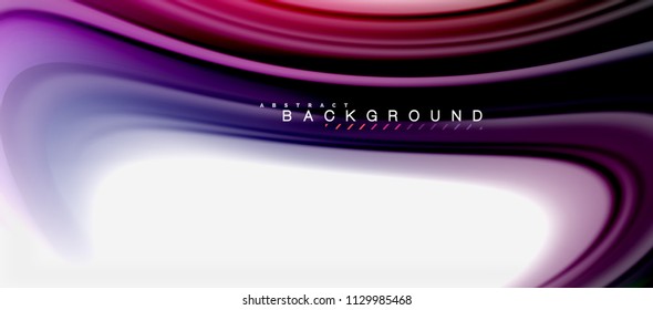 Rainbow fluid colors abstract background twisted liquid design, colorful marble or plastic wavy texture backdrop, multicolored template for business or technology presentation or web brochure cover
