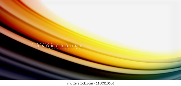 Rainbow fluid colors abstract background twisted liquid design, colorful marble or plastic wavy texture backdrop, multicolored template for business or technology presentation or web brochure cover