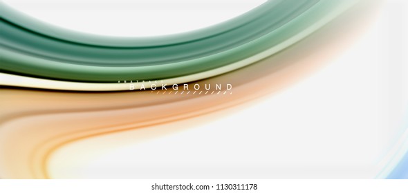 Rainbow fluid colors abstract background twisted liquid design, colorful marble or plastic wavy texture backdrop, multicolored template for business or technology presentation or web brochure cover