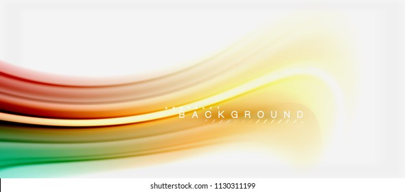 Rainbow fluid colors abstract background twisted liquid design, colorful marble or plastic wavy texture backdrop, multicolored template for business or technology presentation or web brochure cover