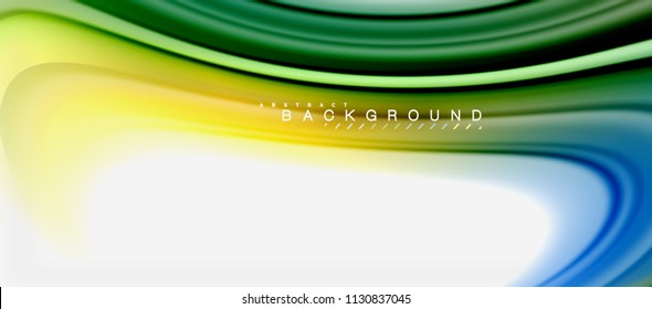Rainbow fluid colors abstract background twisted liquid design, colorful marble or plastic wavy texture backdrop, multicolored template for business or technology presentation or web brochure cover