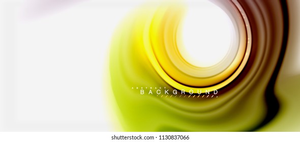 Rainbow fluid colors abstract background twisted liquid design, colorful marble or plastic wavy texture backdrop, multicolored template for business or technology presentation or web brochure cover